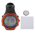 thumbnail image 1 of IWMango Barometer Watch Waterproof Backlight Multi Functional Altimeter Thermometer Watch for Outdoor Fishing Orange, 1 of 17