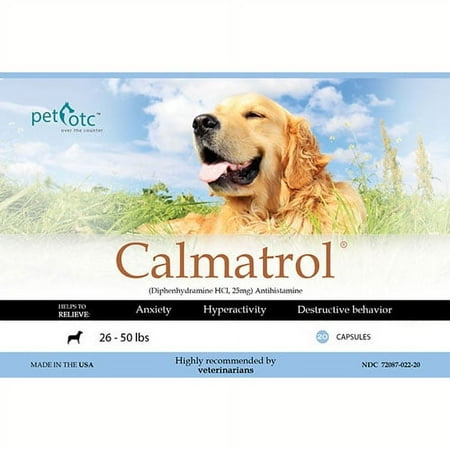 UPC: 0793585088807 | Calmatrol Calming Treatment and Stress Relief for Large Breed Dogs  30 Caplets