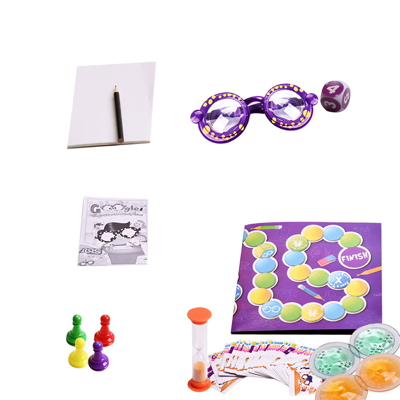 Fun Googly Eyes Showdown Game Educational Family Drawing Game Cute  Vision-Altering Glasses Game Colorful Drawing Game Toy - Walmart.com