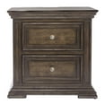 thumbnail image 1 of Big Valley Light Brown 2 Drawer Night Stand w/ Charging Station, 1 of 7