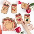 thumbnail image 4 of Valentines Day Gifts for Kids 60Pack Mason Jar Happy Valentines Cards Valentine Exchange Cards for Boys Girls School Class Classroom Party Favors (Candy Not Included), 4 of 6
