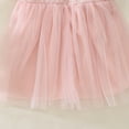 thumbnail image 7 of Fsqjgq Baby Girl Clothes Easter Dress Fashion Pink Dress Pink Toddler Girls Short Sleeve Lace Tulle Princess Dress Dance Party Dresses Clothes 120, 7 of 7