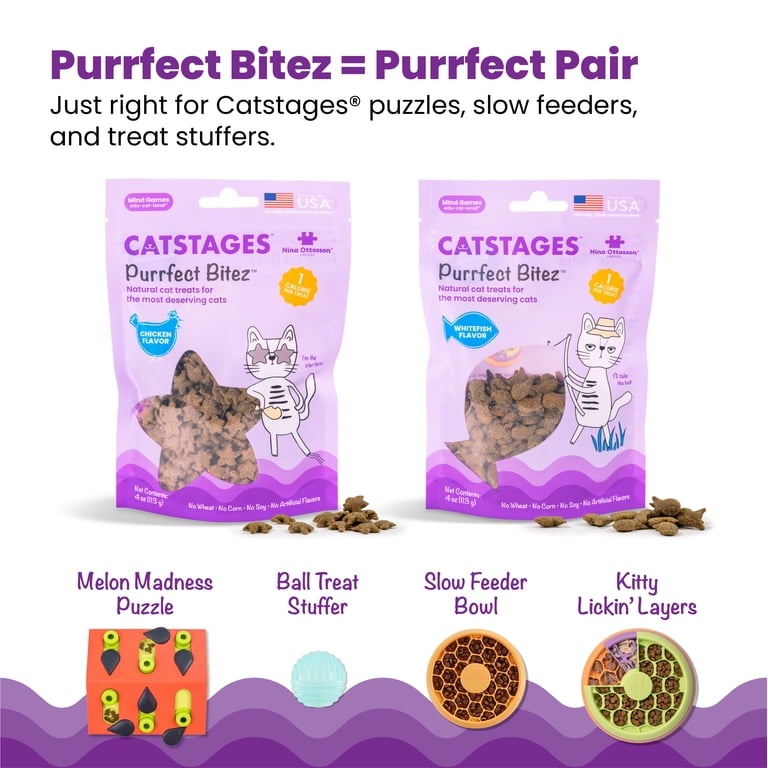 Petstages, Catstages Melon Madness Puzzle & Play, Pink