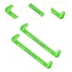 thumbnail image 5 of 2 piezas de fundas para cuchillas de patines de hielo, ayuda para la práctica, accesorios ajustables, protector de hielo Verde, 5 of 8