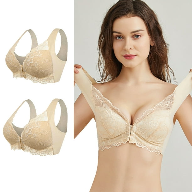Dicasser Sora Bra For Women Front Closure 5d Shaping Push Up Seamless