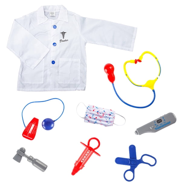 Juguetes preescolares creativos de equipos médicos multi funcionales Kit de juguetes de cosplay de niños para el teatro de jardín de infantes 1 set Inevent FN001524-00