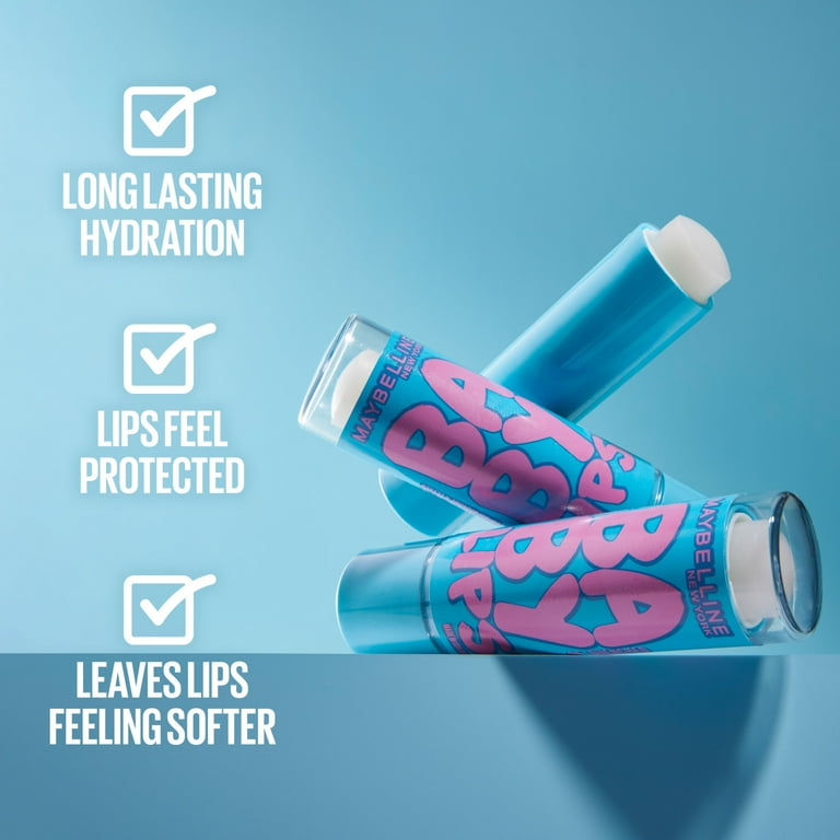 2 pack) Maybelline Baby Lips Moisturizing Lip Balm, Quenched