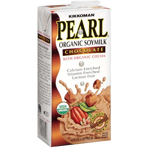 Kikkoman Chocolate Pearl Organic Soymilk, 32 oz