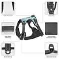 thumbnail image 3 of Vsdgher Swan And Flowers4 Pattern Dog Harness,No Pull Pet Harness with Soft Padded Handle,Adjustable Reflective Vest with 2 Buckles,4 Slide Buckles,S-XL Large, 3 of 5