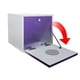 thumbnail image 1 of Buro Flotante Recamara Mdf Recamara Ensamblado Vinil Morado, 1 of 8