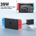 thumbnail image 4 of Nintendo Switch Charger 15V 2.6A Charger Power Charger AC Adapter for Nintendo Switch/Lite/OLED/Steam Deck,Support TV Mode,HAC-002 USB-C Fast Charger Replacement Power Supply Adapter, 4 of 7