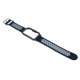 thumbnail image 3 of Correa de reloj de silicona de 20mm, suave, transpirable, elegante, cómoda y ligera para reloj inteligente OPPO FREE, azul oscuro, blanco + carcasa azul, 3 of 14