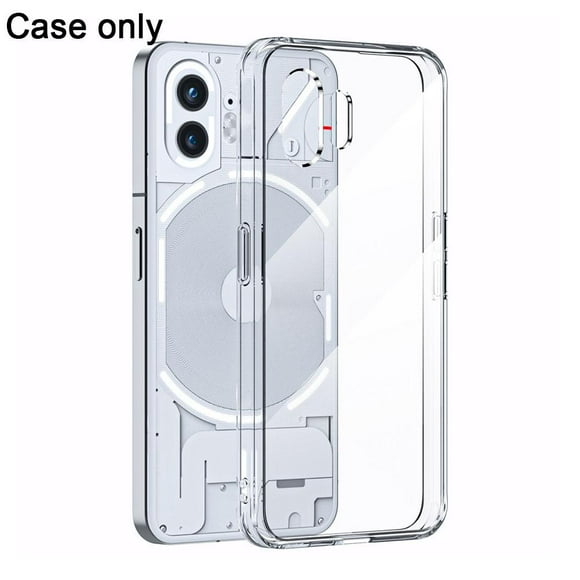 Suitable for Nothing Phone 2 Transparent Four Corner Anti Drop Phone Cas, U0P9