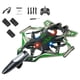thumbnail image 4 of Avión RC de ala fija con luces LED, juguete de acrobacias, planeador de control remoto Batería verde 3, 4 of 9