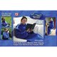 thumbnail image 2 of Manta acogedora Cozy Blanket azul con mangas y bolsillo DE microfibra, 2 of 4