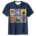 thumbnail image 2 of T-shirt Graphique Halloween pour Hommes Manches Courtes Col Rond Décontracté pour Activités d'Été Intérieur Extérieur Tissu Extensible Confortable, 2 of 5