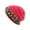 Hot Pink, variant on ICHUANYI Knit Beanie Hats for Women Leopard Lined Ski Skull Cap Slouchy Winter Hat