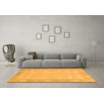 thumbnail image 3 of Ahgly Company Indoor Rectangle Oriental Orange Modern Area Rugs, 2' x 5', 3 of 4