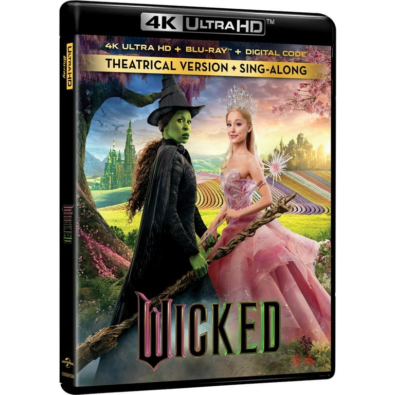 Wicked (4K Ultra HD + Blu-ray + Digital Copy), Musical, Universal Wicked (4K Ultra HD + Blu-ray + Digital Copy), Musical, Universal