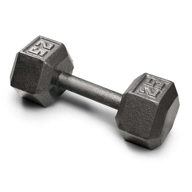Picture of 25 lb dumbbells
