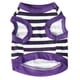 thumbnail image 1 of Billuyoard Ropa Camiseta Chaleco de verano Patrón de beso Estampado de rayas Disfraces Accesorios elásticos para perros Cachorro púrpura M Type3 NO3, 1 of 6