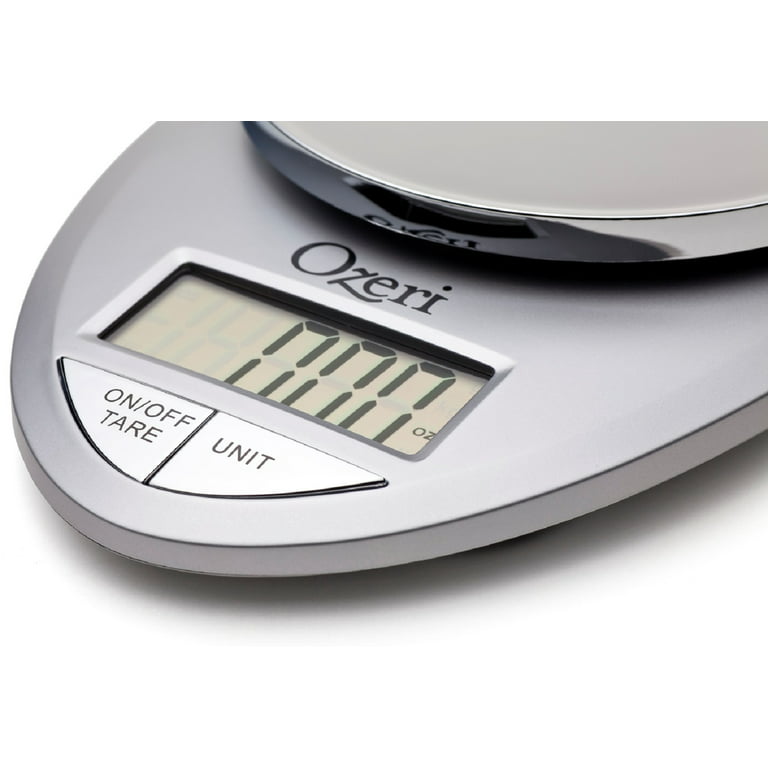 Ozeri Precision Pro Stainless-Steel Digital Kitchen Scale with Oversized  Weighing Platform, 1 - Fry's Food Stores