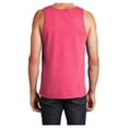 thumbnail image 2 of Yellow Rooster Men's Sleeveless Young The Concert Tank Neon Pink S, 2 of 6