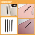 thumbnail image 4 of WEUVEB 4-Pack Double-Ended Black Stylus Pens for Drawing and Touchscreen Use, 4 of 8