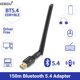 thumbnail image 2 of Adaptador USB Bluetooth 5.4 5.3 Dongle de 150 m de largo alcance para PC, portátil, altavoz inalámbrico, receptor de audio, transmisor, 2 of 5