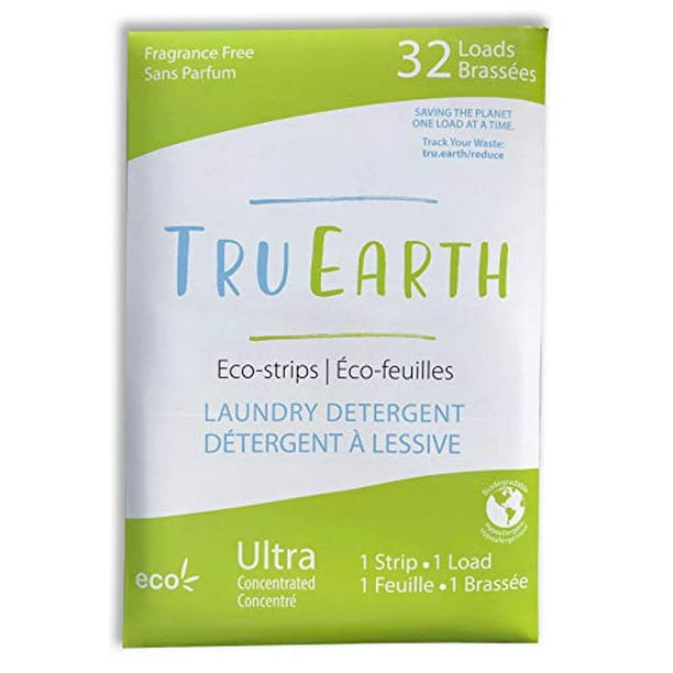 Tru Earth EcoStrips Laundry Detergent (FragranceFree)