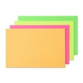 thumbnail image 4 of Pen+Gear Unruled Index Cards, Neon, 100 Count, 4" x 6", 4 of 6
