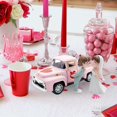 thumbnail image 5 of 3/2/1pcs Mini Valentine’S Day Metal Farm Truck Decorative Ornaments With Bride And Groom, Vintage Love Romantic Tiered Tray Decor Diecast Pickup Truck Model For Shelf Table Decor, 5 of 5