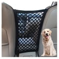 thumbnail image 1 of Barrera para Coche DYKESON para Perros con Organizador de Malla de Seguridad, 1 of 5