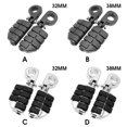 thumbnail image 2 of Riwesomey 1 par de soportes de montaje de Pedal de motocicleta soportes giratorios piezas plateadas 32MM Vehículos, repuestos y accesorios Mis Negro 38MM Riwesomey VI002318-02, 2 of 6