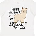 thumbnail image 4 of Inktastic Mimi's You Say Alpaca My Bags Boys or Girls Toddler T-Shirt, 4 of 5