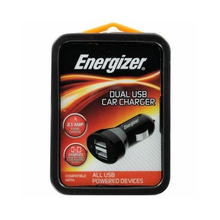 set of 5 Energizer ENG-MCAR2 Dual USB Car Charger - Quantity 1