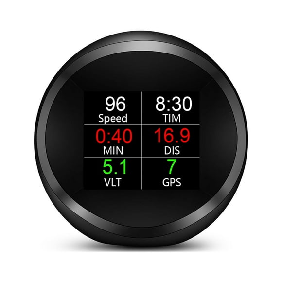 Riwcyla Speed Slope Meter, Digital Inclinometer Level & Angle Gauge, Speedometer, Tilt Gauges with Multifunctional Function for All DC5,18V Car