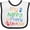 White and Black, variant on Inktastic Nanny and Poppy Love Me Grandkid Boys or Girls Baby Bib