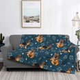 thumbnail image 2 of Naloa German Shepherd Dog Flannel Blankets - Thick and Warm Blanket for Winter, Soft Fuzzy Plush King Blanket for All Seasons50"x40", 2 of 6