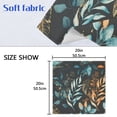 thumbnail image 2 of Iauyy Satin Napkins Set of 1- Leafage DIY Printing Decoration Cloth Napkin- Easy Care for Home/Party, 2 of 8