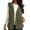 001-Green, variant on Fleece Vest Women Casual Sleeveless Hooded Jacket Fall Winter Warm Open Front Outerwear with Pockets