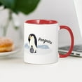thumbnail image 4 of CafePress - Penguin Mugs - 11 oz Ceramic Mug - Novelty Coffee Tea Cup, 4 of 6