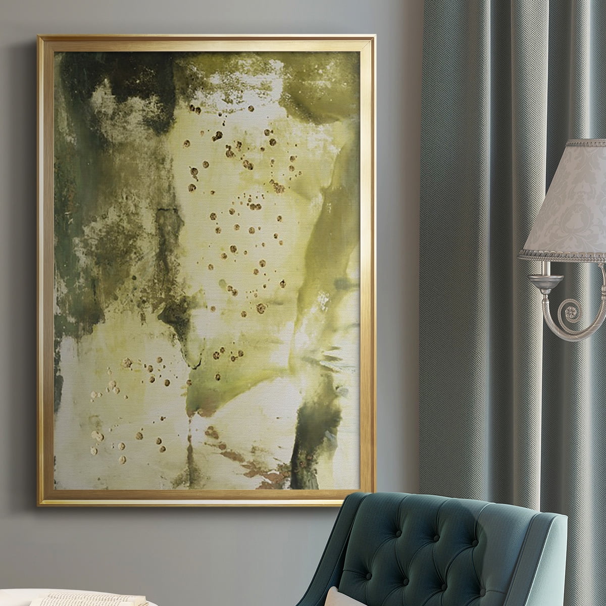 Canyon Diptych II Premium Framed Print, in Gold, Black, or Silver - Ready to Hang
