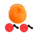 thumbnail image 3 of S SERENABLE Pickleball Trainer Portable Convenient Pickleball Training Aid Improve Speed Red Ball, 3 of 9
