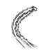 thumbnail image 1 of Trenza de peluca de Fibra de alta temperatura Soidarity tres hebras coleta alta Cuidado del cabello Blanco Té Gris, 1 of 6