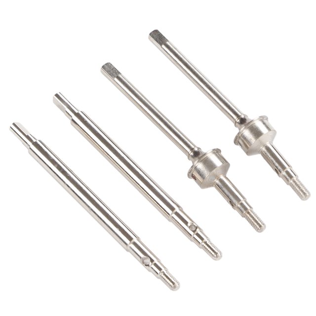 Eje de Transmisión Delantero y Trasero RC Eje de Acero RC CVD de Repuesto con Adaptador de Latón de 8mm para Coche 1/18 ANGGREK Otros