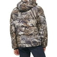 thumbnail image 2 of Men's Levi's® Heavyweight Hooded Puffer Jacket Color: Beige Camouflage Size: S, 2 of 4