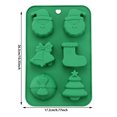 thumbnail image 3 of XINGAG Christmas Silicone Mold, Christmas Chocolate Mold, Candy Tray Baking Mold for Candy, Jello, Ice Cubes, Wax Melts, Soap & Candle Making, 3 of 5