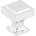 thumbnail image 6 of 1-1/8" Square Ascendra Knob - Polished Chrome, 6 of 7