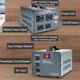 thumbnail image 5 of Transformador convertidor de tensión Yinleader 3000W 110-120V a 220-240V, 5 of 8